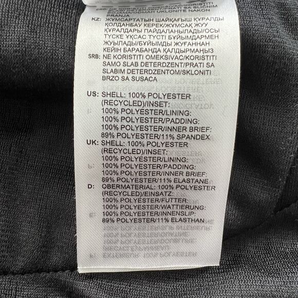 Adidas Women Black Pocket Side Zipper Insulated Quilted Primaloft Golf Skirt XS - Picture 7 of 9